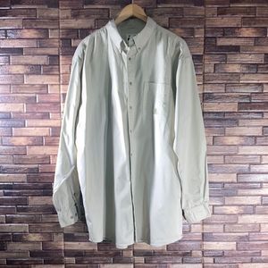 Wrangler Shirt Mens 2XL Riata Long Sleeve Beige  Button Western